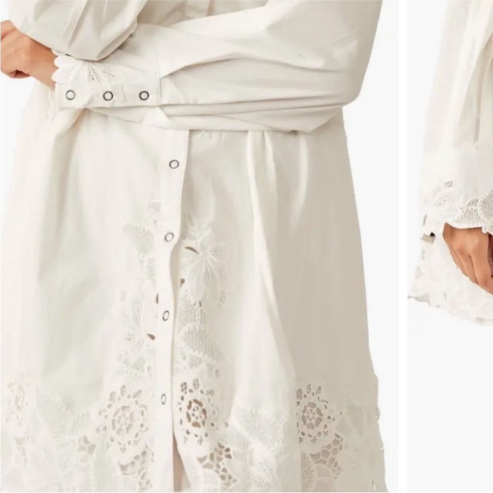 Free People White Constance Dress - Picture 5 of 12